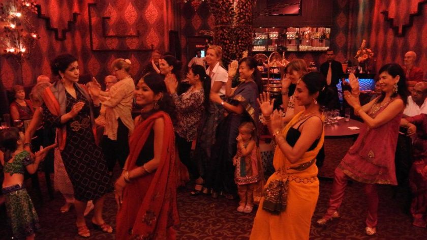 Volunteers strutting their stuff