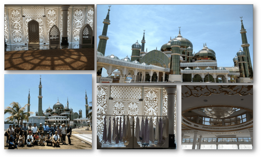 crystal mosque